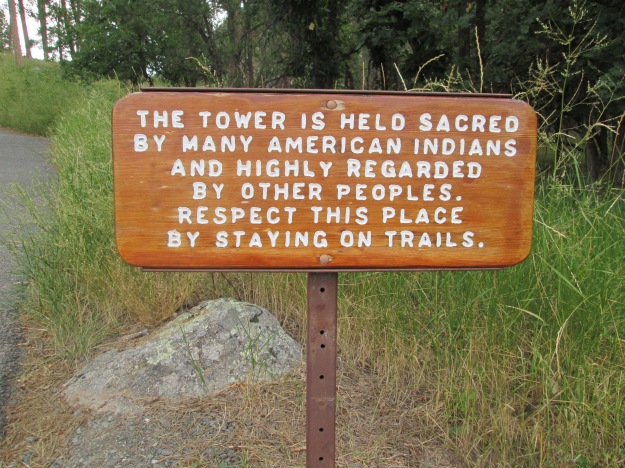 Devil's Tower Sign I