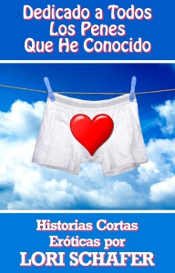 white underwear on a string against cloudy blue sky